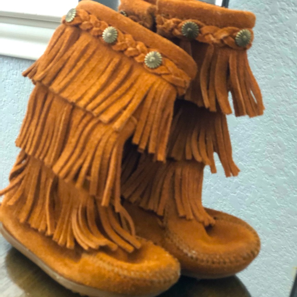 Tall boots for a girl
